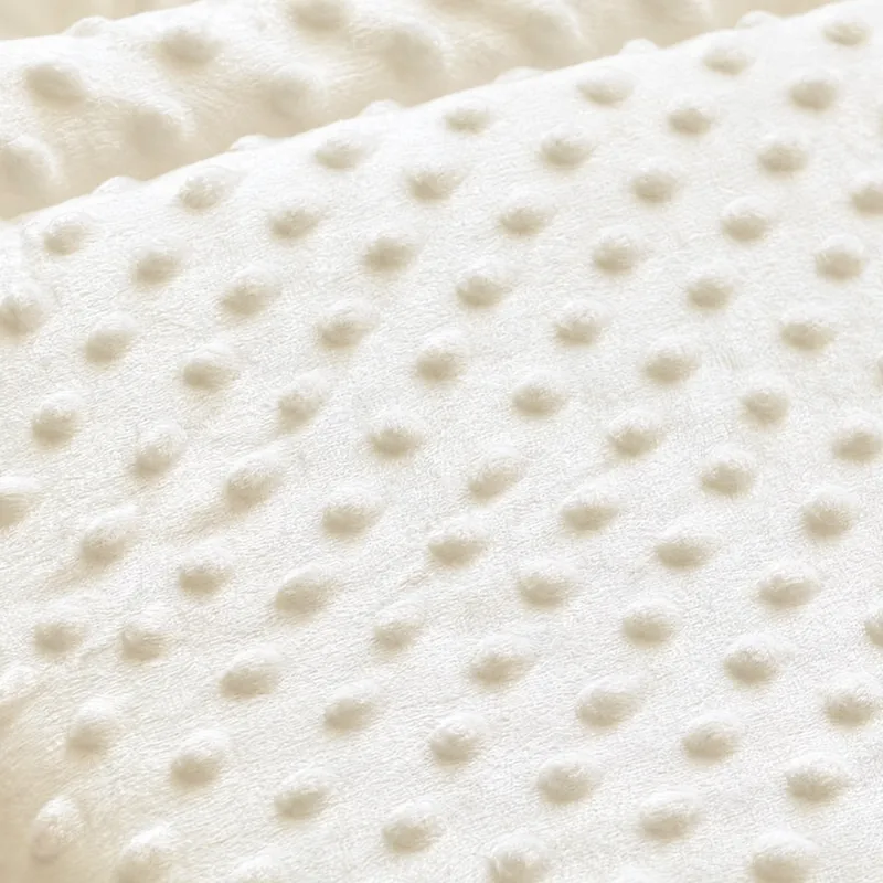 Minky dot fabric