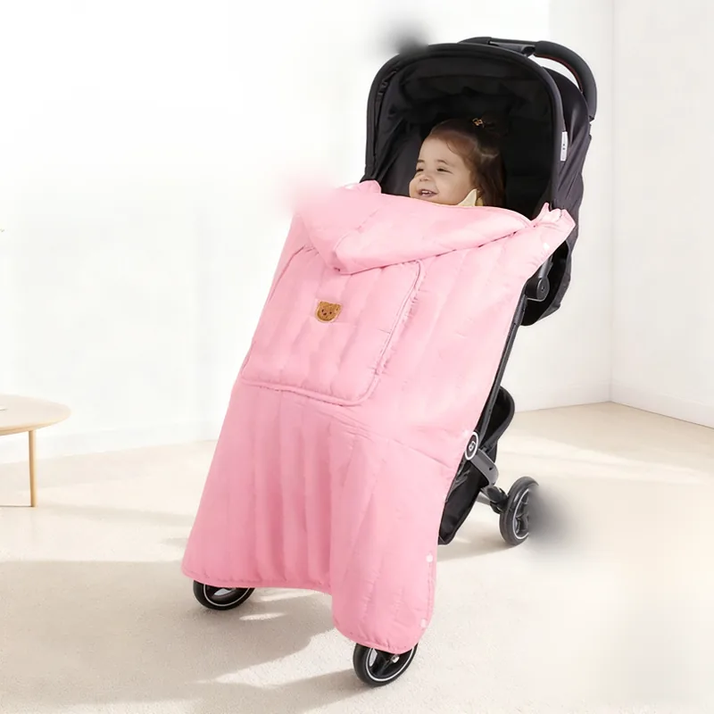 CB-01 in pink over a stroller