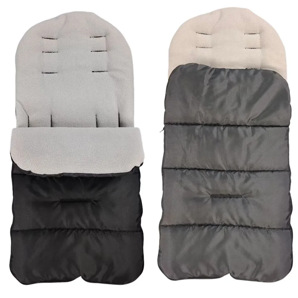 Sacco coprigambe imbottito FM-02, due combinazioni colore