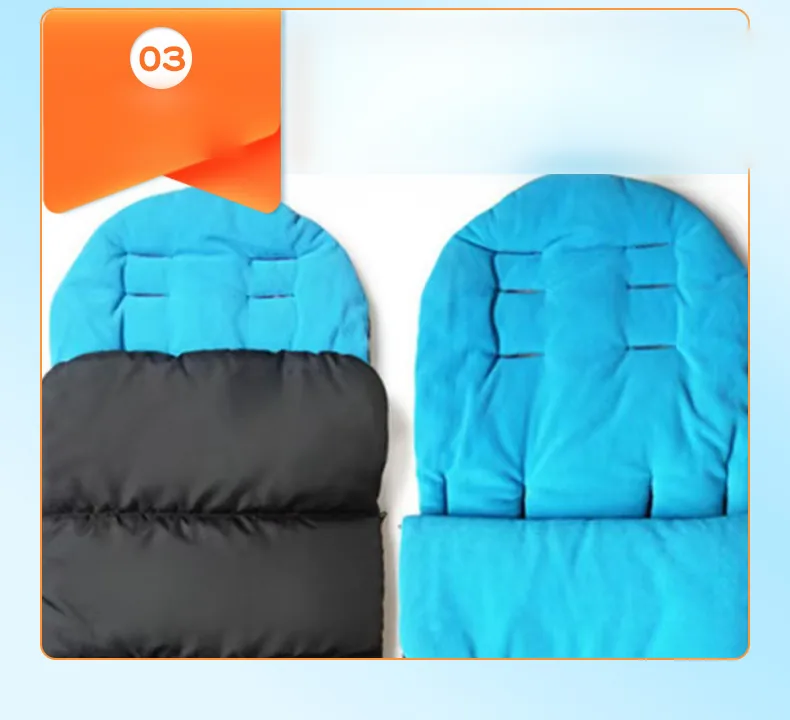 Zipped together, it is a full footmuff
