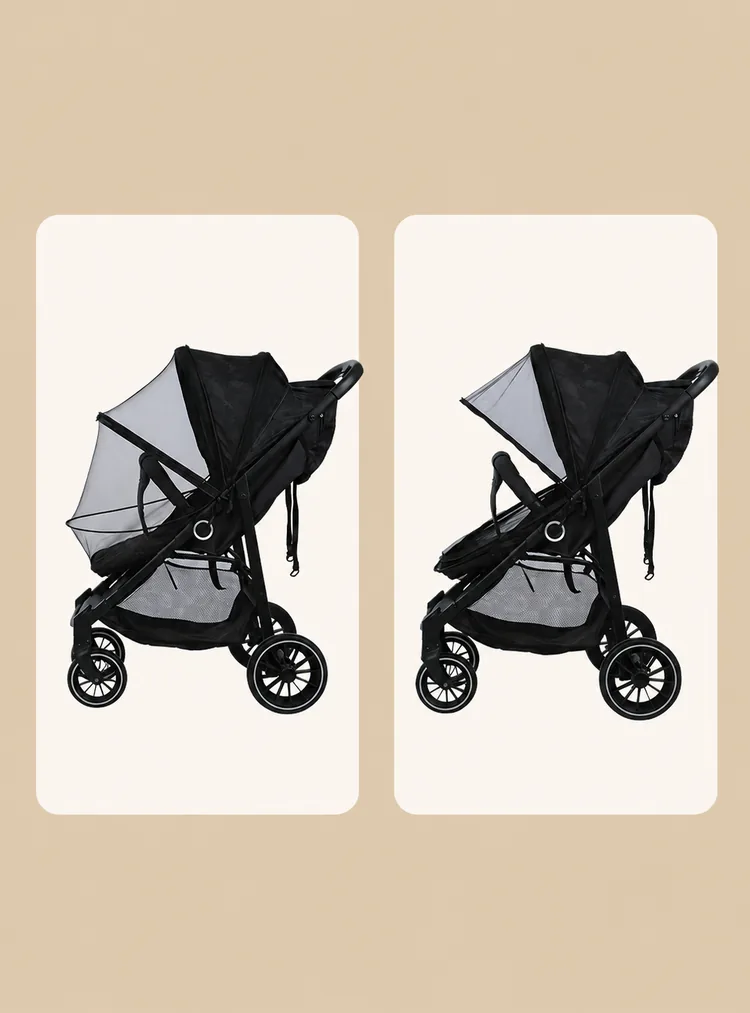 Two-way zip for lifting the child in and out