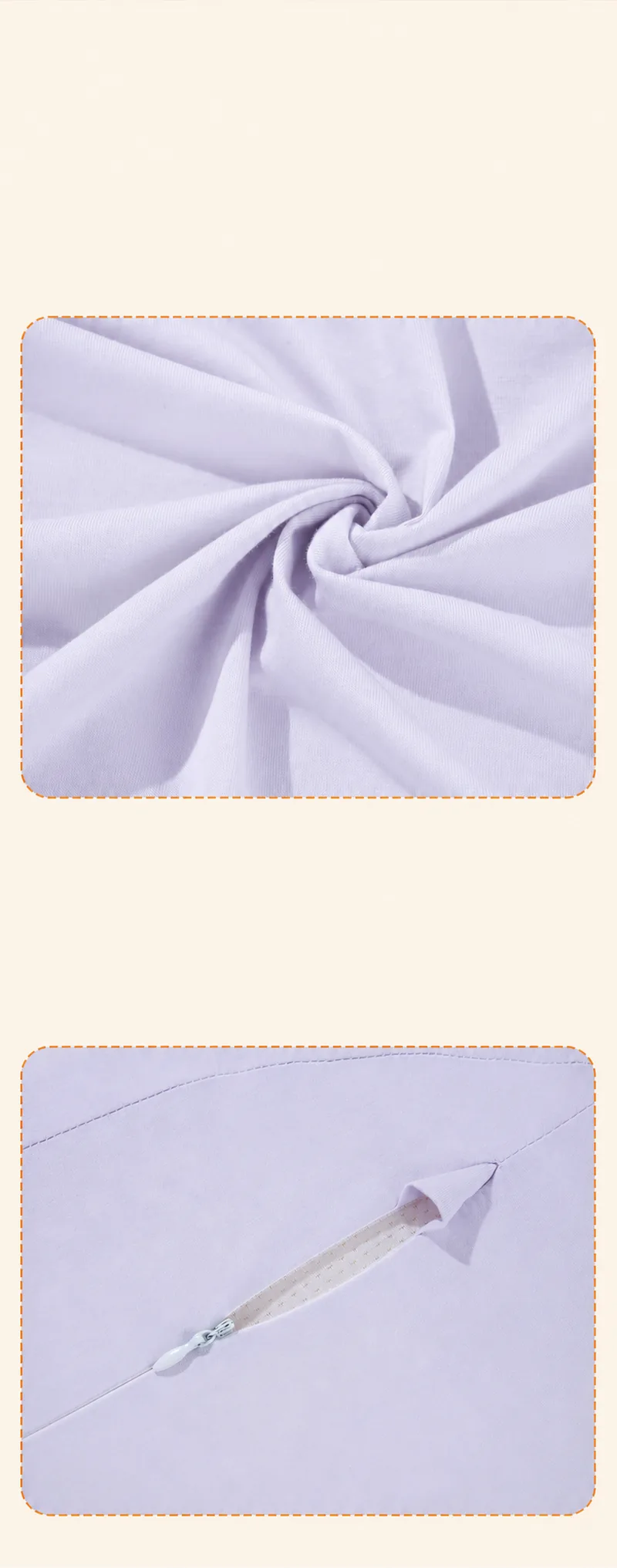 Hidden zip