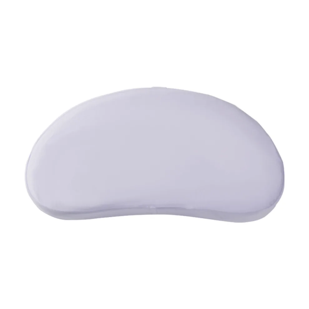 PL-03 crescent pillow with silicone core, lilac