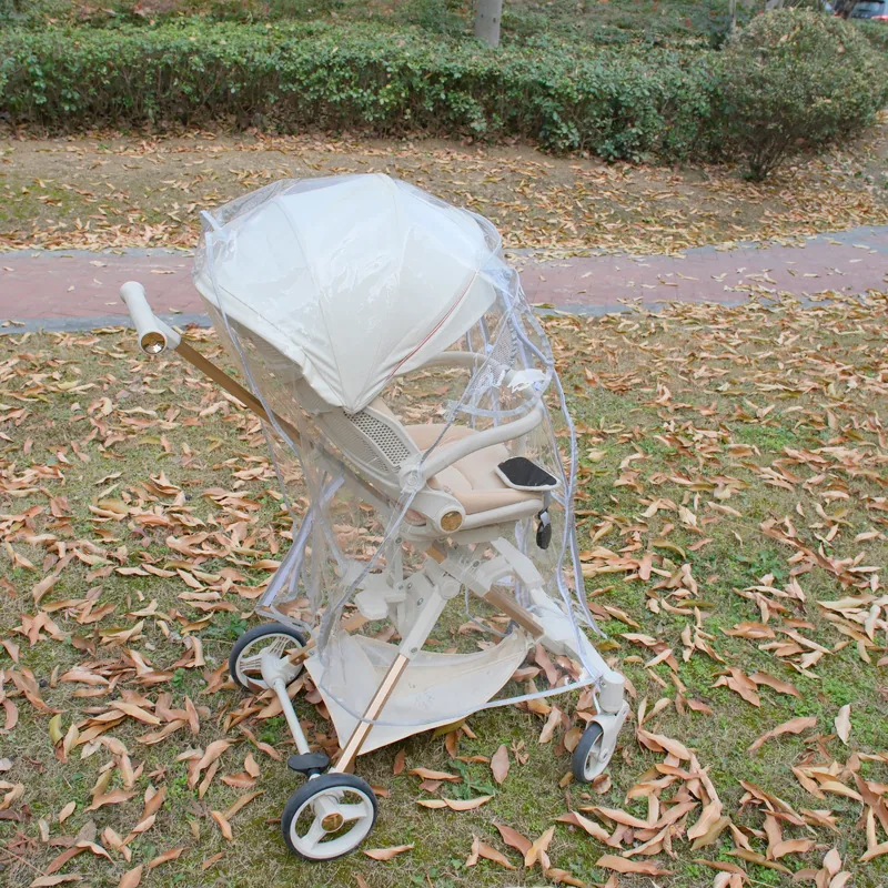 RC-02 on a compact stroller, grey edge