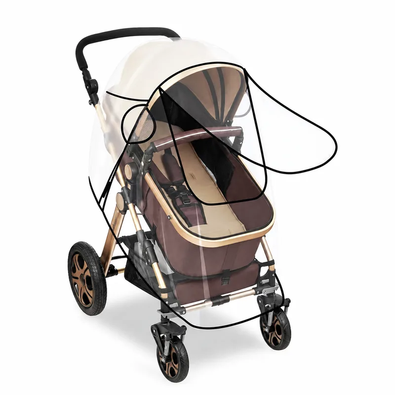 RC-05 Ausführung mit U-Reißverschluss für Kinderwagen mit Babywanne